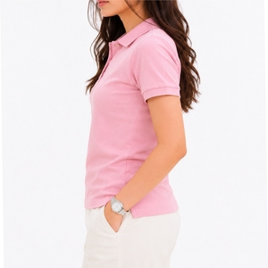 เสื้อโปโลผู้หญิง สีตามสั่ง เนื้อผ้านุ่มสบาย พรีเมียม ทันสมัย เสื้อผ้าฤดูร้อน เสื้อผ้าผู้หญิงร่วมสมัย สไตล์ลำลองพรีเมียม - Product Image 3