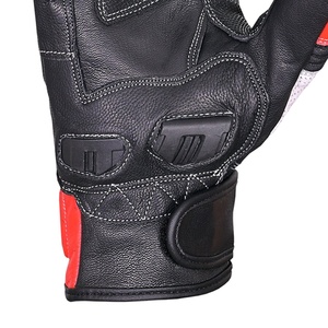 Guantes de Carreras MAXLER Unisex de Cuero Vacuno y Fibra de Carbono, Completos, Térmicos, Impermeables, Compatibles con Pantalla Táctil, Ligeros - Product Image 6