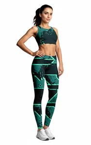 Conjunto de Yoga Personalizado de Cintura Alta para Mujer, Ropa Deportiva sin Costuras, Leggings Transpirables, Bra Deportivo, Traje Deportivo - Product Image 4