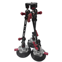 Support de voiture à triple ventouse robuste avec bras magique Échantillons gratuits pour tableau de bord de caméra sans miroir GoPro Insta360 DJI DSLR