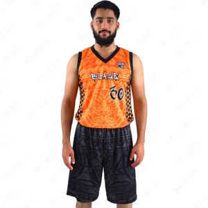 Short de basket-ball unisexe personnalisé de grande taille avec maillot de basket-ball respirant Laker Bsci uniforme de basket-ball d'été - Product Image 4