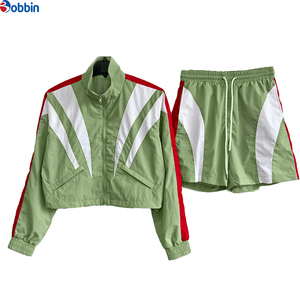 BOBBIN INDUSTRIES Customize Casual Reversible Windbreaker Tracksuit Eco-Friendly Nylon Windproof Breathable Plus Size Men's - Product Image 3