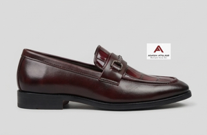 Mocasines Formales para Hombre, Zapatos de Vestir Sin Cordones, Parte Superior de Cuero Sintético y Charol, Calzado Elegante para Oficina y Eventos Especiales - Product Image 2