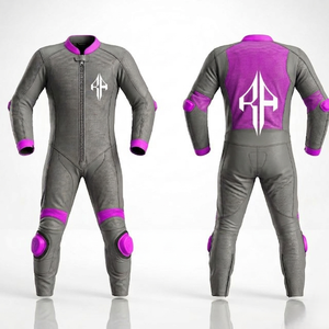 ชุดมอเตอร์ไซค์หนังแท้สำหรับแข่งรถ ฤดูหนาว แบบสั่งทำพิเศษ คุณภาพพรีเมียม ดีไซน์ทันสมัยสำหรับผู้ชาย รุ่นล่าสุด - Product Image 1