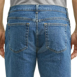 Shorts en jean pour hommes, couleur et taille personnalisées, élégants, respirants, coupe slim, multi-poches, vêtements de tous les jours pour adultes - Product Image 5
