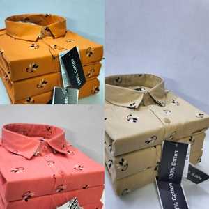 เสื้อผ้าฝ้าย100% ทันสมัยพิมพ์ลายดอกไม้สดเพื่อให้ดูสดใสสบายๆเสื้อผ้าแบบเรียบง่ายย้อมสี - Product Image 1