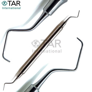 Curette dentaire Gracey 9/10 à double extrémité, en acier inoxydable, instruments dentaires pour soins dentaires professionnels - Product Image 6
