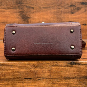 New Arrival Wholesale Luxury Designer Full Grain Leather Mini Crossbody Handled Bag for Women's Fashionable Cow Leather <b>Handbags</b> - Product Image 6