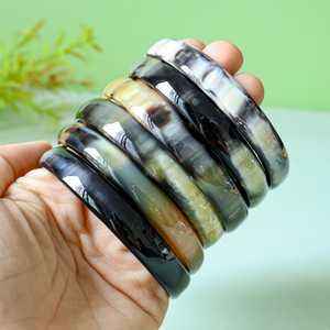 Natural Ox Horn <b>Bracelet</b> Genuine Buffalo Horn <b>Bracelet</b> <b>Boho</b> Jewelry Gift for her - Product Image 4