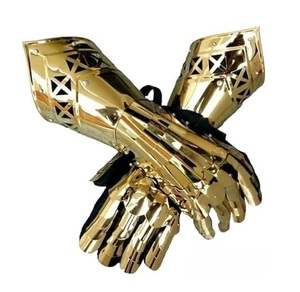 Guantelete de Metal Champion, Armadura de Mano de Guerrero Diseñada para Demostraciones Históricas, Teatro Medieval y Representaciones de Disfraces - Product Image 3