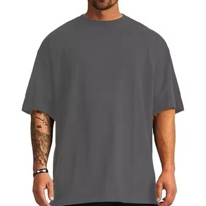 T-shirt pour homme de qualité supérieure, nouvelle arrivée, pur coton, broderie personnalisée, impression DTG sur le devant, séchage rapide, respirant, manches courtes - Product Image 1