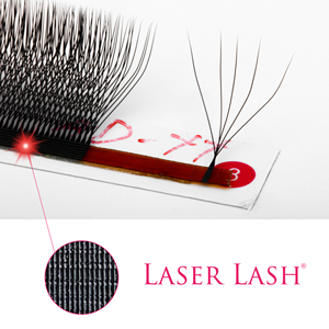 Pestañas Charmlash al por mayor, pestañas preformadas cortadas con láser, bandejas de pestañas individuales clásicas, cruelty-free, súper estrechas, 3D-20D, coloridas - Product Image 1