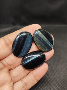 Blue <b>Tiger</b> <b>Eye</b> Gemstone Wholesale 100%Natural <b>Tiger</b> <b>Eye</b> Beautiful Crystal Gemstone for Jewellery Making Ready to Ship - Product Image 5