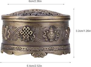 Luxury Religious Decorative <b>Incense</b> <b>Burner</b> 100% Natural Raw Material Eco-friendly for Arabic Oud Enhancing Living Room - Product Image 2