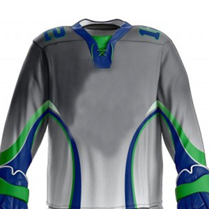 Uniforme de hockey sur glace personnalisé - Toutes tailles, 100% polyester, séchage rapide, antibactérien, respirant, service OEM - Product Image 5