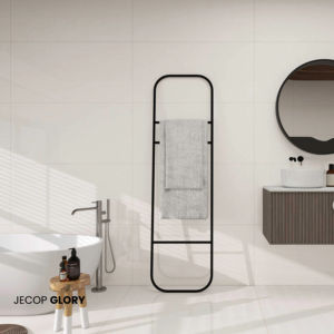 Azulejo de porcelana de diseño brillante de 600x1200 mm, losa premium para suelos y revestimiento de paredes, diseño arquitectónico moderno y elegante. - Product Image 1