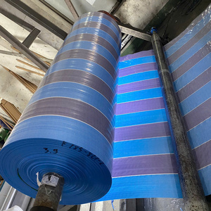 ผ้าตาข่ายสีน้ำเงินแบบม้วน กว้าง 58/60 นิ้ว น้ำหนักปานกลาง ระบายอากาศได้ดี ทอแน่น กันลม ผ้าใบกันน้ำ วัสดุสิ่งทอสำหรับบ้าน ย้อมสีพื้น - Product Image 4