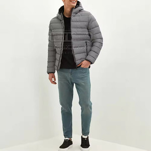 Chaqueta Acolchada Impermeable con Capucha, Abrigo Cálido Aislado para Invierno, Ropa de Exterior para Hombre - Product Image 4