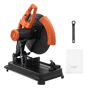 Troncatrice per Acciaio da 2300W 3600RPM con Angolo Regolabile di 0,45 Gradi e Lama Abrasiva da 14''/355mm per Taglio - Product Image 1