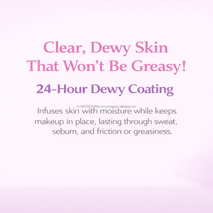 Brume Fixatrice de Maquillage Hydratante Effet Peau de Verre à la Mélisse Coréenne, Essence Booster d'Éclat pour Tous Types de Peau, Marque Privée - Product Image 3