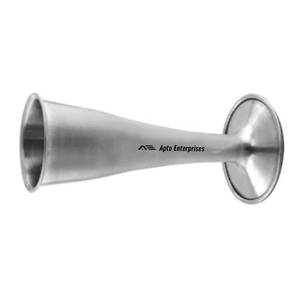 Stéthoscope de Pinard en aluminium 15 cm, instrument léger de surveillance fœtale pour l'obstétrique et l'examen prénatal - Product Image 3