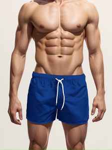 Nuevos Shorts Deportivos Premium Personalizables de Secado Rápido para Hombre, Transpirables, Casuales, para Gimnasio, Playa, con Diseño Sólido y Logotipo Personalizado - Product Image 6