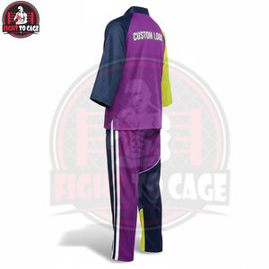 Uniforme de karaté et de freestyle de qualité supérieure, durable, confortable, style unique, nouvelle arrivée, couleur violet et bleu marine, au meilleur prix - Product Image 4