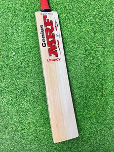 MRF GENIUS LEGACY ENGLISH WILLOW SHORT HANDEL CRICKET BAT - Product Image 4