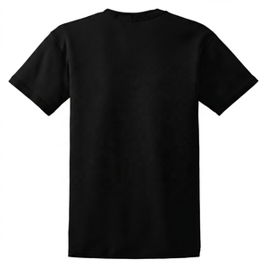 Camiseta de Jersey Casual para Hombre, Cuello Redondo, Manga Corta, Color Gris Oscuro Sólido, Corte Holgado, 100% Algodón, Impresión Digital - Product Image 2