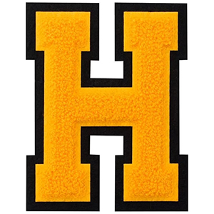 Custom Chenille Patches Bulk Wholesale Iron On Letter Logo Embroidered Patch For Clothing Hat Bag OEM Factory Twill Fabric - Product Image 6