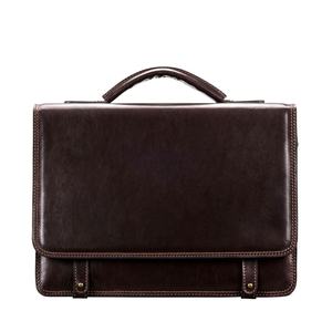 Sacoche pour ordinateur portable en cuir fait main de haute qualité, sac messager professionnel pour le bureau avec personnalisation, fournisseur en gros - Product Image 1