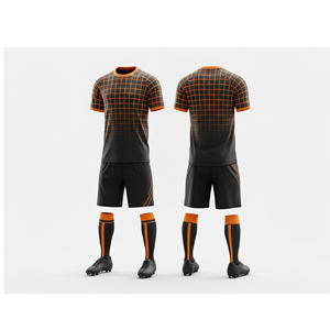 Uniforme de Fútbol Sublimado – Colores y Logotipos Personalizados para Equipos |   Tallas para Hombres, Mujeres y Jóvenes |   Ropa Deportiva Ligera de Secado Rápido para Entrenamiento - Product Image 2