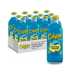 Calypso Ocean Blue Lemonade 473ml, 12 bouteilles par présentoir, pack de 16oz pour les magasins de proximité et l'hôtellerie, vente en gros - Product Image 6