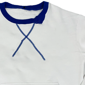 Sweat-shirt personnalisé en molleton de coton unisexe avec broderie grecque ZPB Sorority & Fraternity et écusson en chenille – Vêtement d'hiver - Product Image 4