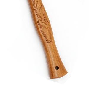 Hache à double tête en acier Damas, outil d'extérieur en acier forgé avec manche en bois traditionnel, hache à double tête en acier Damas - Product Image 6