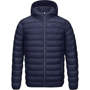 High Quality Reversible Winter Puffer <b>Jacket</b> for <b>Men</b> Custom Logo OEM Printed Zipper Closure Bubble Design - Product Image 1