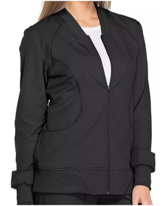 New Fashion Women Scrub Zipper Winter Jacket Hospital Uniform Medical Scrubs Nurse Jacket Women Soft Fleece Outwear Coat - Product Image 3
