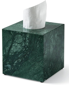 Admirable Modern Design JANNAT EXPORT Eco-friendly <b>Marble</b> Rectangular Tissue Box Best Quality for Home Decor Tableware - Product Image 2