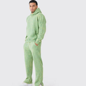 Ensemble de survêtement Streetwear pour homme – Qualité supérieure, design personnalisé, vente en gros – Nouvelle tendance 2026 – Survêtement unisexe en molleton technique avec capuche - Product Image 5