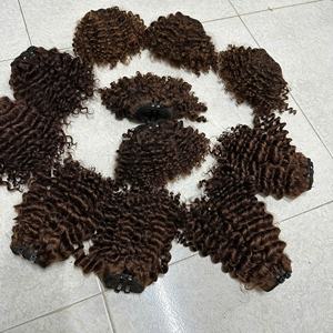 Pelo crudo paquete vietnamita cabello humano precio al por mayor sin pegamento HD birmano pelucas rizadas para mujeres negras suelta rizada onda profunda - Product Image 5