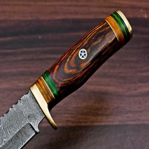 Couteau de camping à lame fixe personnalisé pour la vente en gros, couteau utilitaire d'extérieur, couteau de chasse pour les marchés américain et européen, idéal comme cadeau - Product Image 5