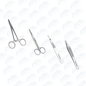 Kit de formation en suture médicale pour l'apprentissage des instruments chirurgicaux, destiné aux étudiants en médecine et aux infirmières, avec coussinets de formation réutilisables - Product Image 2