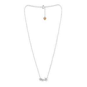 Collar con Colgante de Estrella de Plata de Ley 925 con Circonitas y Baño de Rodio, Cadena de Eslabones para Mujer, Regalo de Boda, Joyería de Plata de Ley 925 - Product Image 4