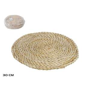 MADRID Elegante Mantel Individual Trenzado de 30cm con Patrón Sólido para Uso Doméstico - Product Image 1