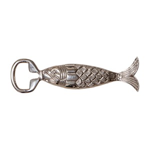 ที่เปิดขวดรูปปลาทองเหลืองโบราณ ของตกแต่งบาร์ ของที่ระลึกสำหรับนักตกปลา - Product Image 3