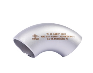 ข้อต่อท่อเหล็กกล้าไร้สนิมแบบโค้งงอขนาดยาว ASME B16.9 แบบเชื่อมเรียบ ทนแรงดันสูง ทนการกัดกร่อน สำหรับท่อส่ง - Product Image 1