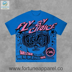 เสื้อยืดคอตตอน 100% คอวี แบรนด์ Fortune Apparel รุ่นปี 2021 ตัดเย็บตามสั่งสำหรับผู้ชาย ผ้า 220 กรัม ระบายอากาศได้ดีและเป็นมิตรกับสิ่งแวดล้อม - Product Image 4