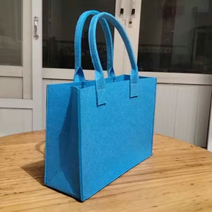 Sacs à main pour femmes de grande capacité, sac fourre-tout en feutre personnalisé avec logo, sac décontracté pour les trajets quotidiens - Product Image 5
