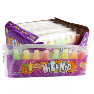 Bonbons liquides Nik-L-Nip en bouteille, saveurs assorties, à base de cire raffinée et de sirop de maïs, classiques, pour enfants, vente en gros, directement de l'usine - Product Image 2