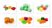 Nouvelle ligne de production de bonbons durs entièrement automatique avec pré-mélangeur-cuiseur intégré, capacité de 200 kg/h, contrôle PLC